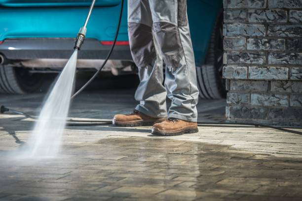 Post-Construction Pressure Washing in Hollywood Park, TX